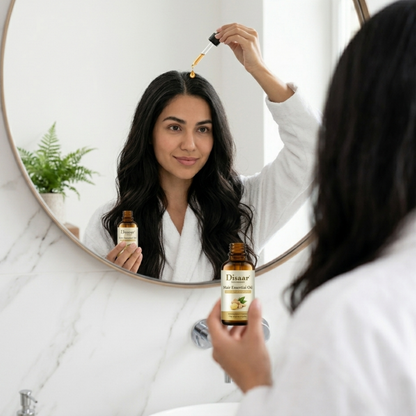 GingerGrow™ – Aceite Esencial Anticaída con Jengibre Natural | Estimula el Crecimiento Capilar en Hombres y Mujeres