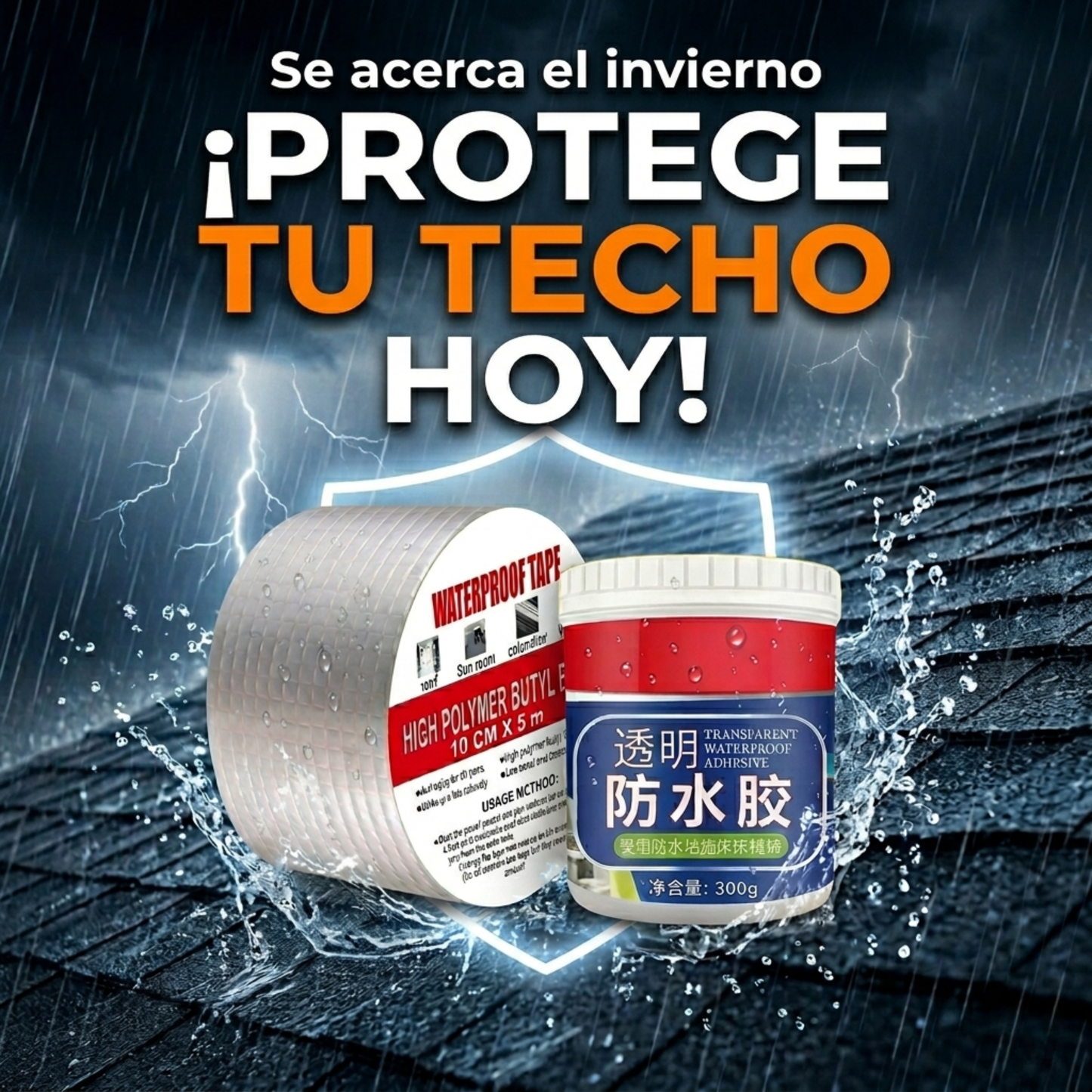HydroStop™ – Sella Cualquier Filtración en Minutos, Sin Herramientas ni Experiencia